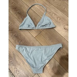 JAMES purse size 2/medium baby blue bikini new